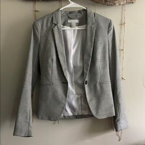 H&M Plaid Blazer
